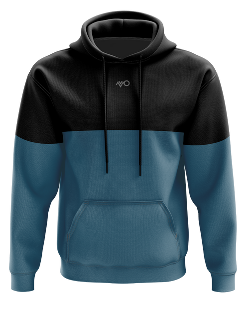 Poleron Canguro - Bi Color Black