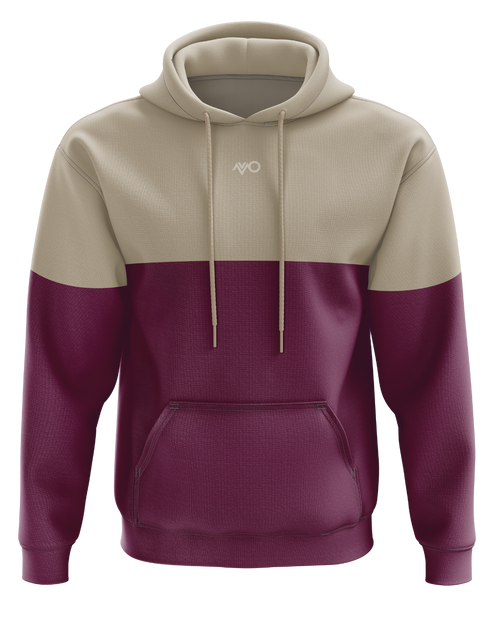 Poleron Canguro - Bi Color Nude