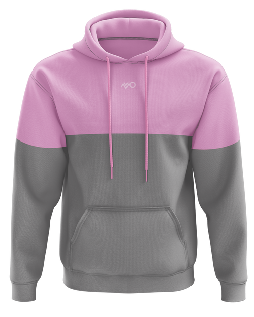 Poleron Canguro - Bi Color Grey